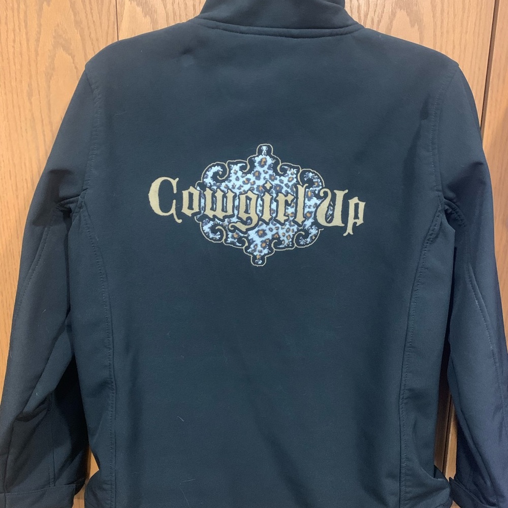 Black Softshell Coat size Large